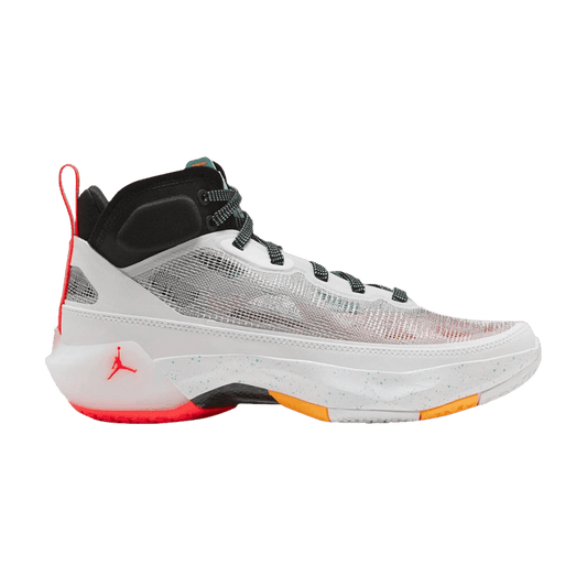 Jordan 37 Guo Ailun White Island Green Black Metallic Silver (GS)