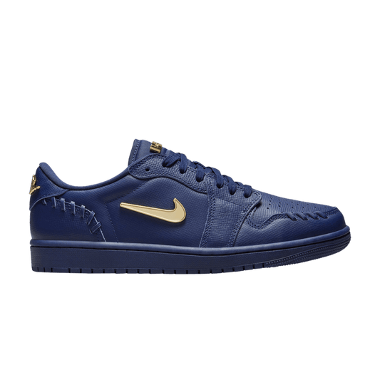 Jordan 1 Low Method of Make Midnight Navy Metallic Gold (Women's)