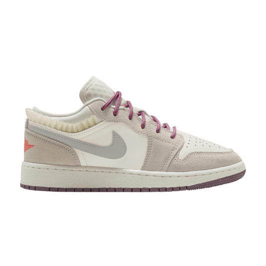 Jordan 1 Low SE Sail Legend Light Brown Violet Dust Neutral Grey (GS)