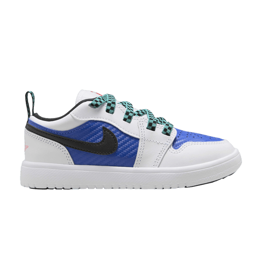 Jordan 1 Low ALT SE White Hyper Royal Hyper Jade Black (PS)