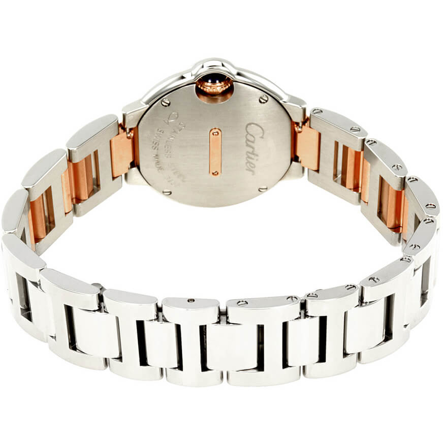 Cartier Ballon Bleu Diamond Dial Women's Luxury Watch W3BB0005