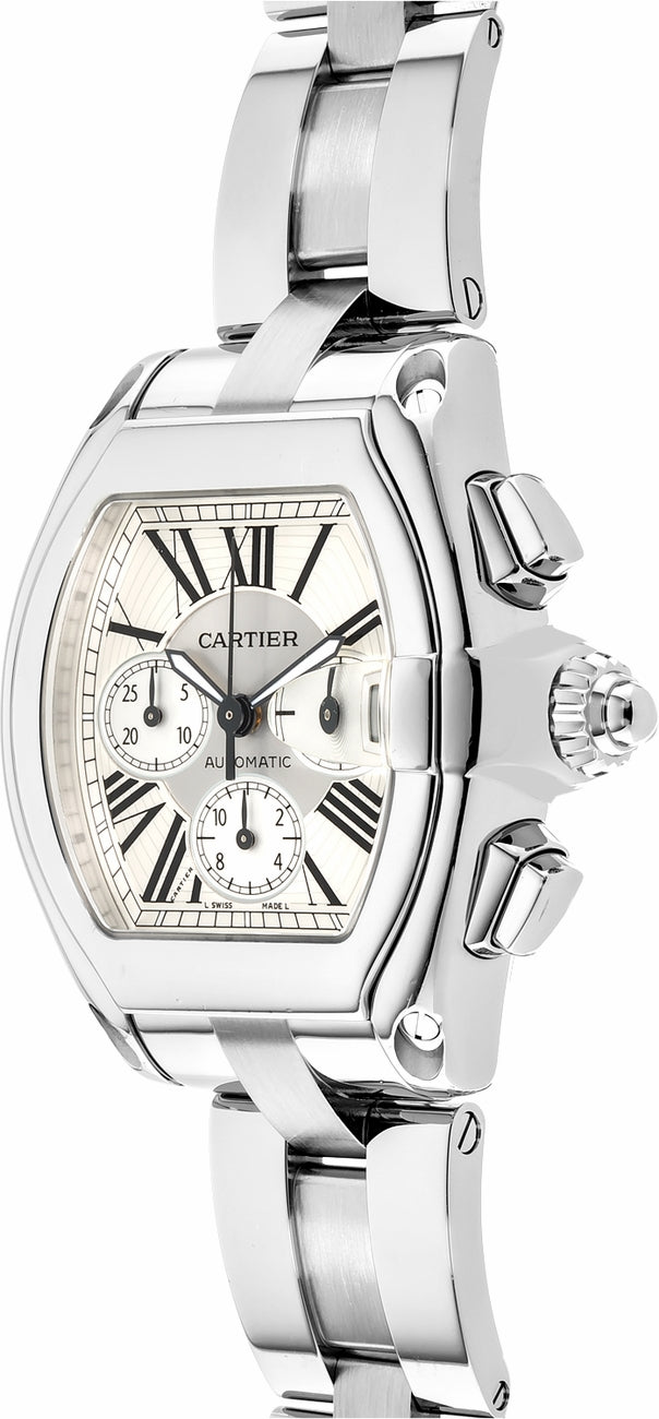 Cartier Roadster XL Chronograph Men's Watch W62019X6