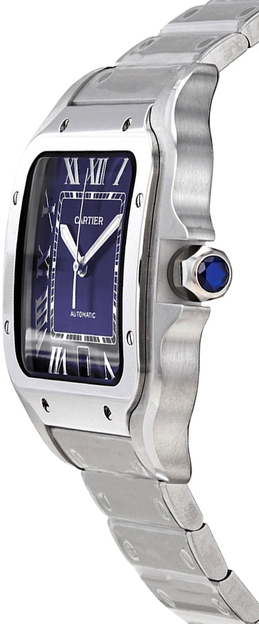 Cartier Santos De Cartier Blue Dial Men's Watch WSSA0013