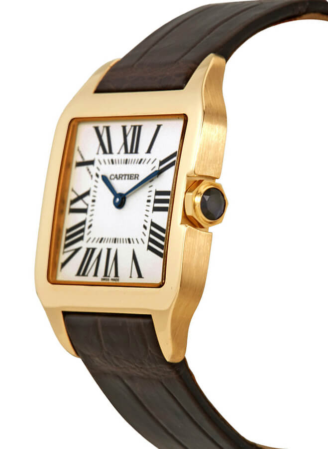 Cartier Santos Dumont 18k Yellow Gold Women's Watch W2009351