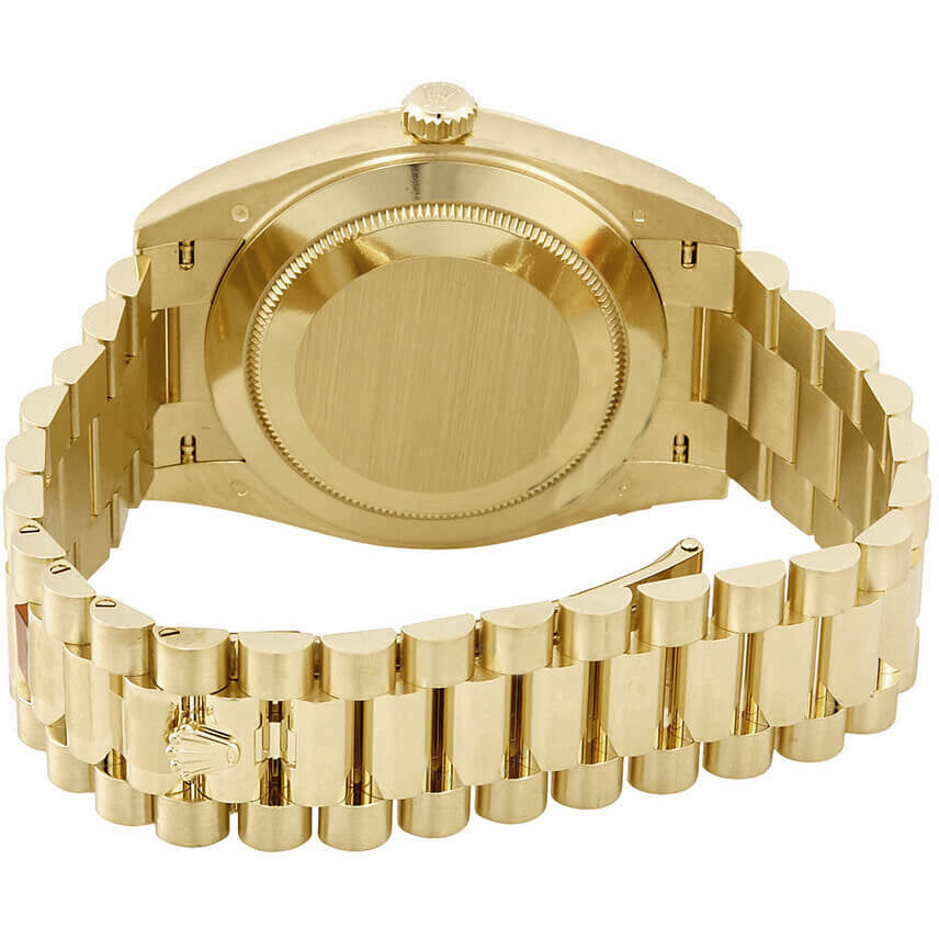 Rolex Lady-Datejust 28 Yellow Gold Fluted Bezel Women's Watch 279178-0007