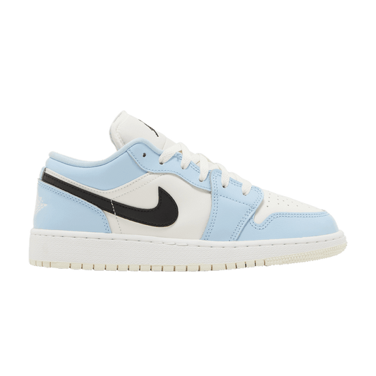 Jordan 1 Low Ice Blue Black (GS)