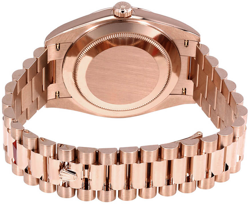 Rolex Day-Date 36 Diamond Everose Gold Watch 128345RBR-0028