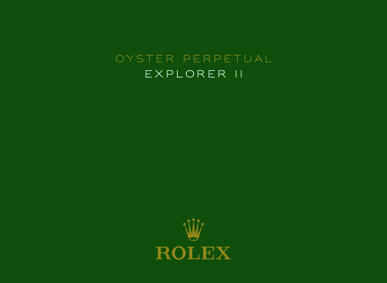 Rolex Explorer II White Dial Oystersteel 42mm Men's Watch 216570-0001