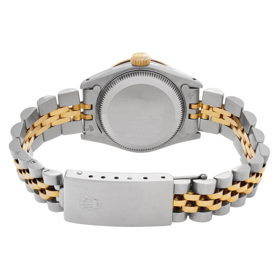 Rolex Lady-Datejust 26 Ivory Dial Roman Numerals Women's Watch 69173