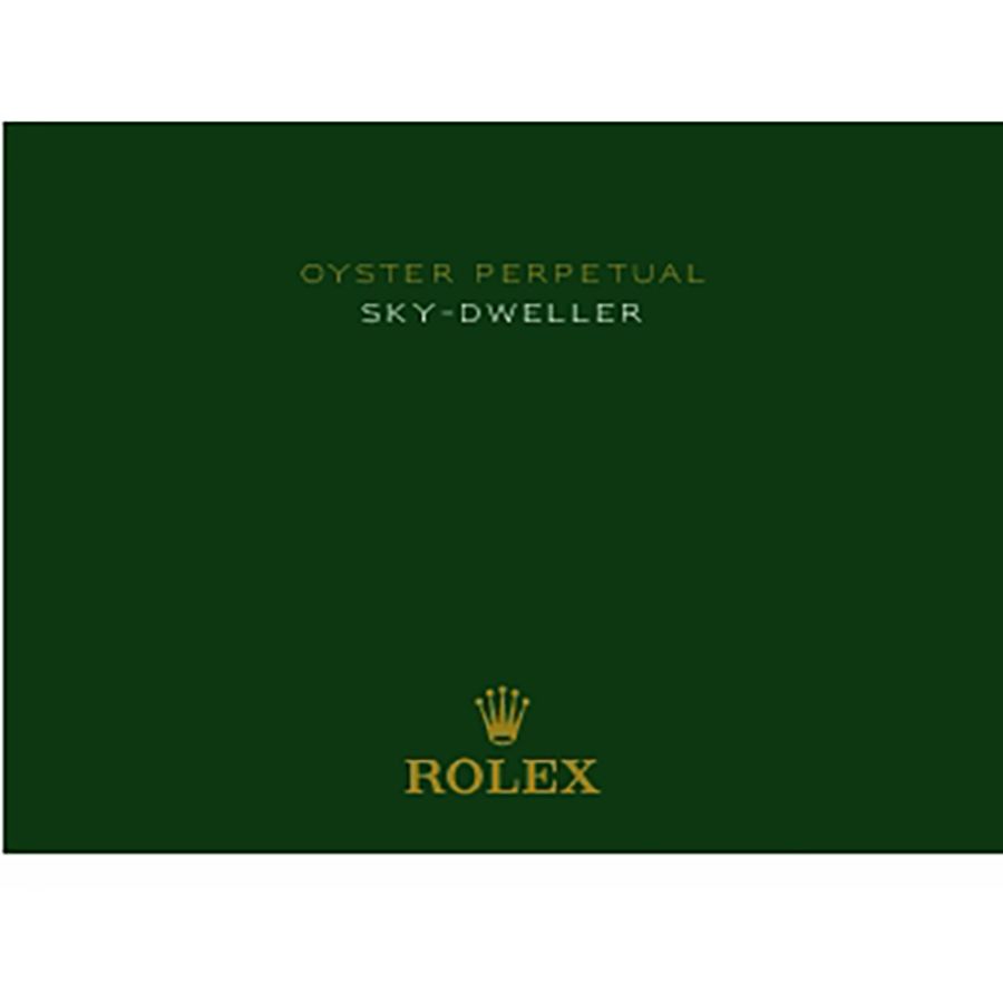 Rolex Sky-Dweller 18k White Gold Oysterflex Men's Watch 336239-0002