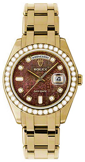 Rolex Day-Date Special Edition Gold Diamond Men's Watch 18948