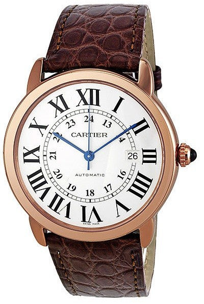 Cartier Ronde Solo 18K Rose Gold Men's Watch W6701009