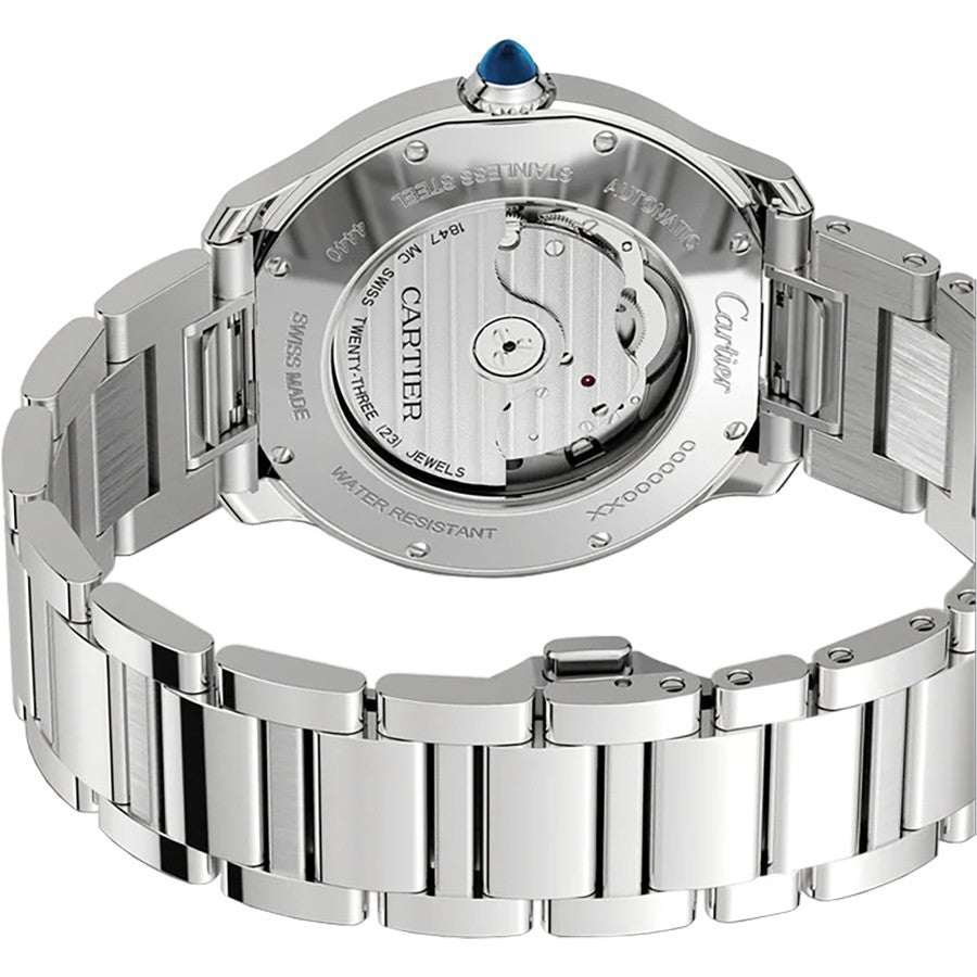 Cartier Ronde Must Stainless Steel Automatic Men's Watch WSRN0035