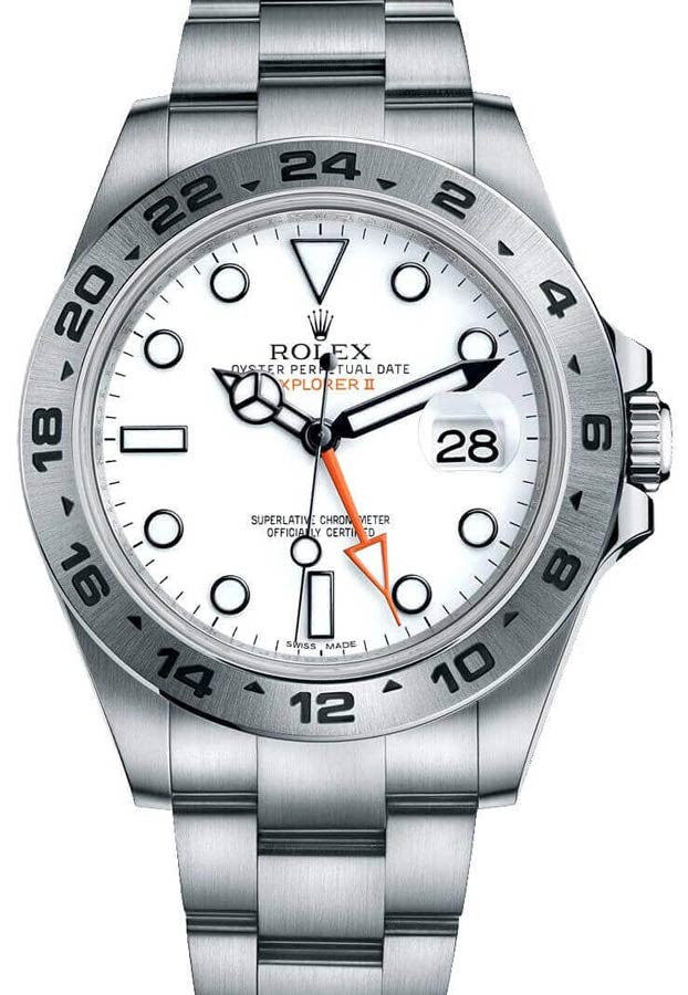 Rolex Explorer II White Dial Oystersteel 42mm Men's Watch 216570-0001