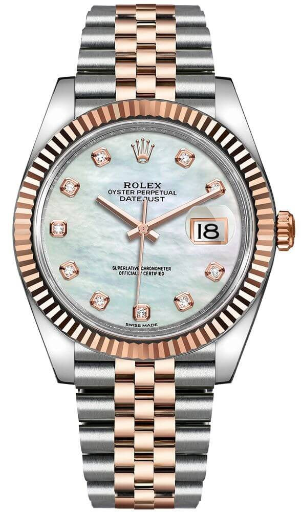 Rolex Datejust 41 Mother of Pearl Dial Men's Watch 126331-0014