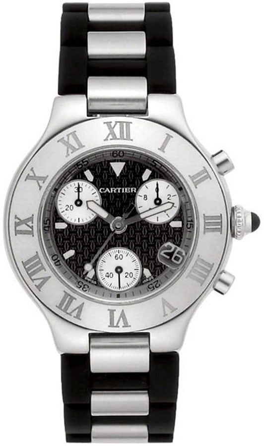 Cartier Must 21 Chronoscaph Men's Watch W10125U2