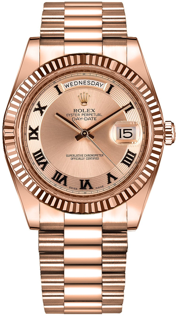 Rolex Day-Date 41 President Bracelet Men's Gold Watch 218235