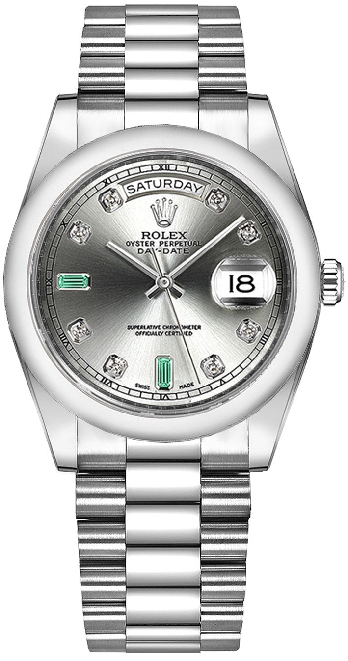 Rolex Day-Date 36 Luxury Watch 118206-0114