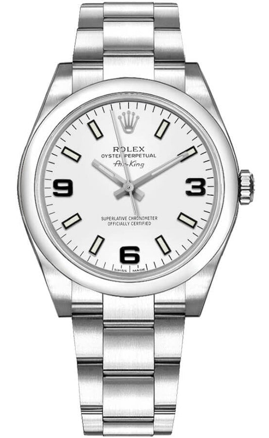 Rolex Oyster Perpetual 34 Air-King Automatic Women's Watch 114200