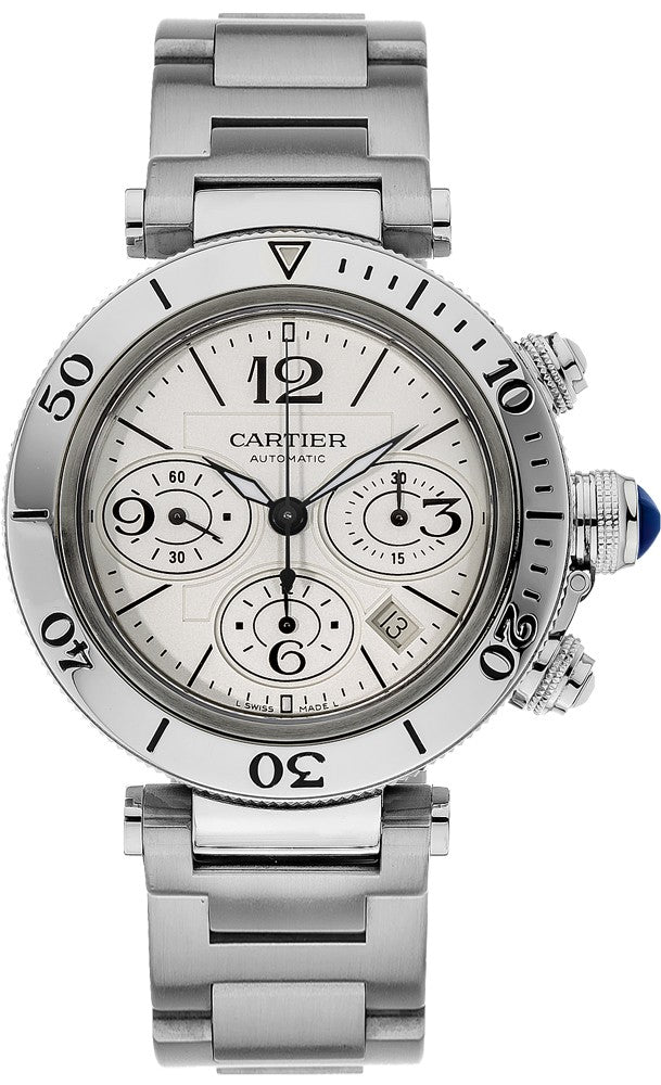 Cartier Pasha Chronograph Luxury Men's Watch W31089M7