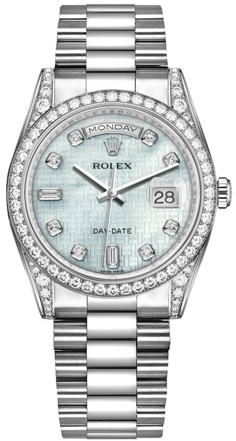 Rolex Day-Date 36 Luxury Solid Gold Watch 118389-0084