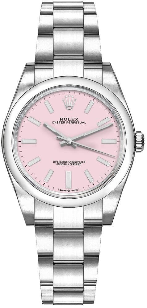 Rolex Oyster Perpetual 31 Candy Pink Dial Women's Watch 277200-0009