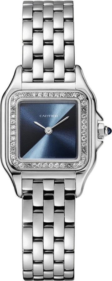 Cartier Panthere De Cartier Diamond Bezel Small Women's Watch W4PN0013