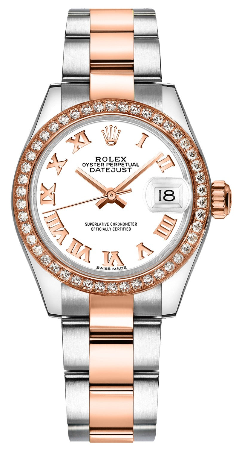 Rolex Lady-Datejust 28MM Oyster Bracelet Watch 279381RBR-0022