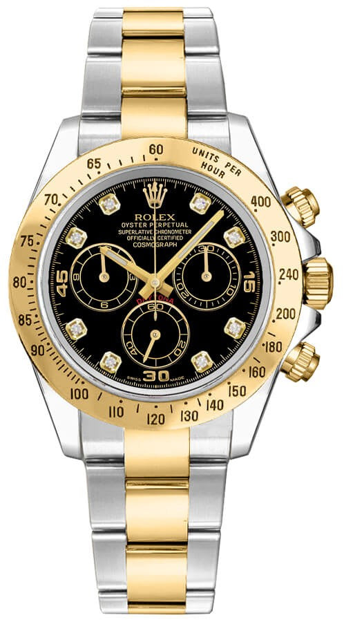 Rolex Cosmograph Daytona Diamond Dial Men's Watch 116523-0043