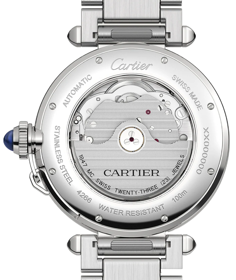 Cartier Pasha 41mm Steel Automatic Men's Watch WSPA0009
